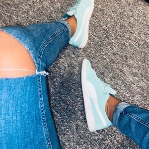 Mint Puma Shoes